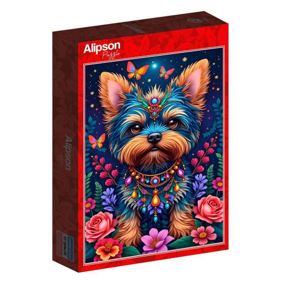 Puzzle Alipson Hund Im Blumenland 1000 Teile Puzzle Alipson Hund Im Blumenland 1000 Teile