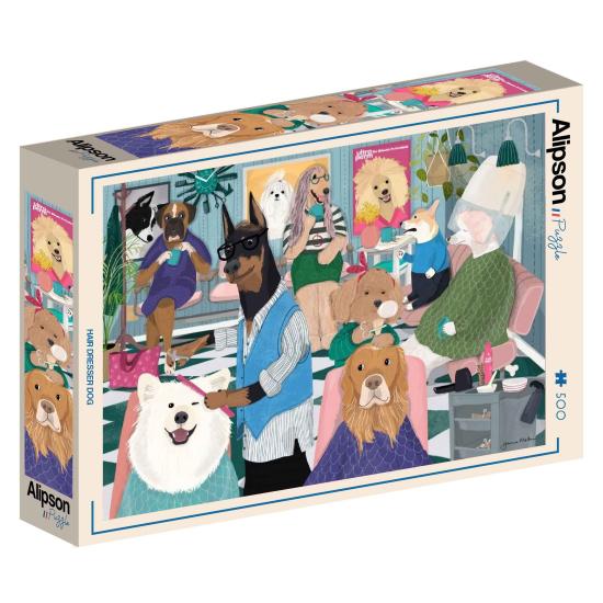 Puzzle Alipson Friseurhund 500 Teile