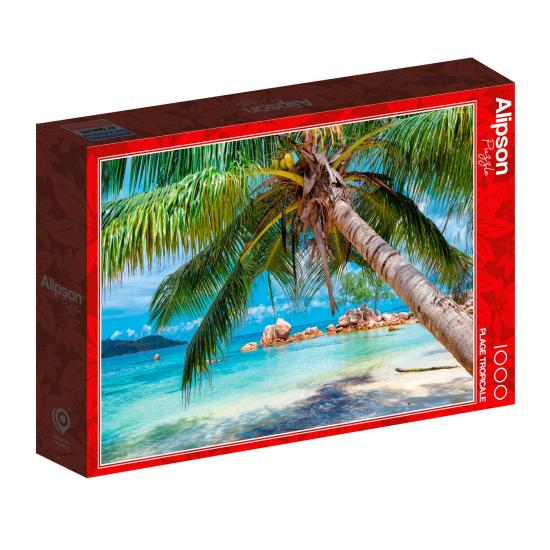 Alipson Tropical Beach Puzzle 1000 Teile Alipson Tropical Beach Puzzle 1000 Teile