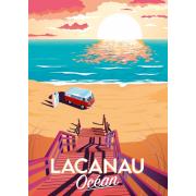 Puzzle Alipson Poster Lacanau Ozean 500 Teile