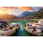 Puzzle Alipson Hafen Und Fischerboote, Sizilien 1000 Teile