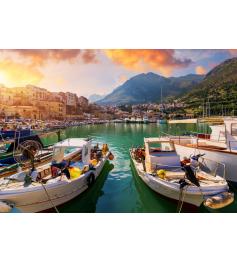 Puzzle Alipson Hafen Und Fischerboote, Sizilien 1000 Teile