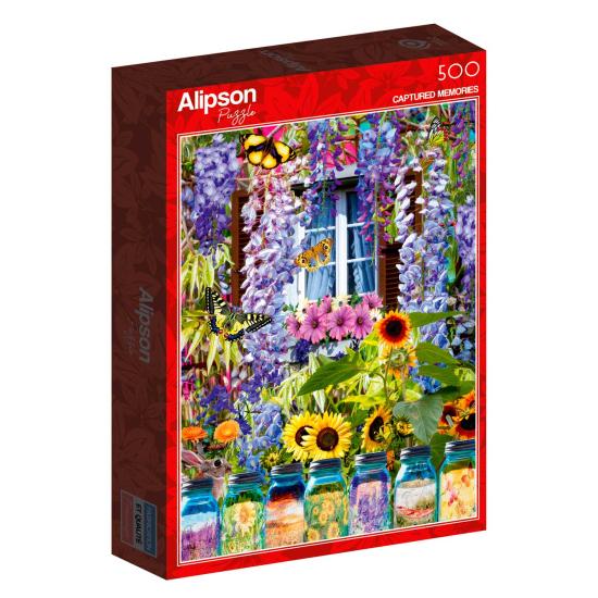 Alipson Puzzle Eingefangene Erinnerungen 500 Teile Alipson Puzzle Eingefangene Erinnerungen 500 Teile