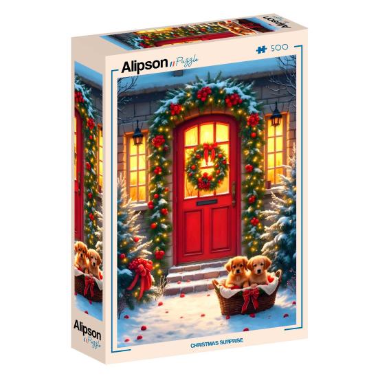 Puzzle Alipson Weihnachtsüberraschung 500 Teile