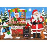 Puzzle Alipson Weihnachtsmanns Süßwarenladen 1000 Teile
