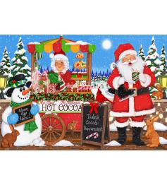 Puzzle Alipson Weihnachtsmanns Süßwarenladen 1000 Teile