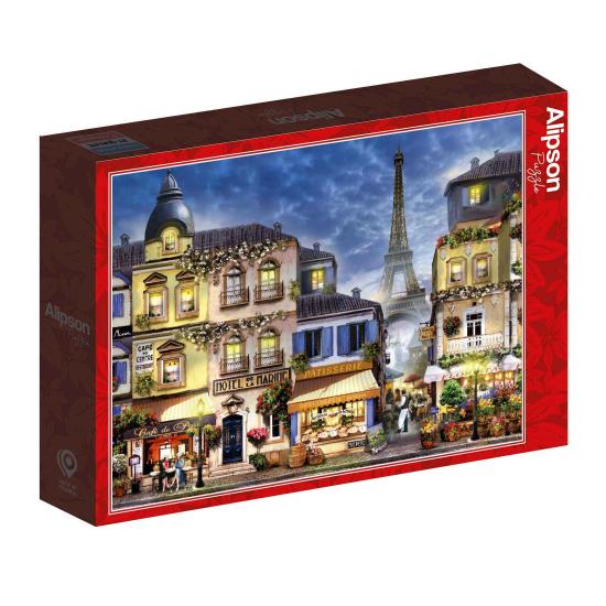 Puzzle Alipson Alt-Paris 1000 Teile