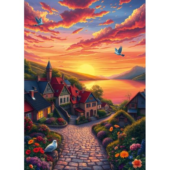 Puzzle Alipson Seeblick 500 Teile