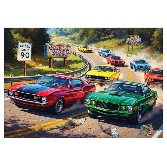 Puzzle Anatolian Geschwindigkeitsliebhaber 260 Teile