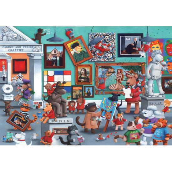 Anatolische Kunst der Hunde und Katzen Puzzle 260 Teile Anatolische Kunst der Hunde und Katzen Puzzle 260 Teile