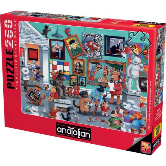 Anatolische Kunst der Hunde und Katzen Puzzle 260 Teile Anatolische Kunst der Hunde und Katzen Puzzle 260 Teile