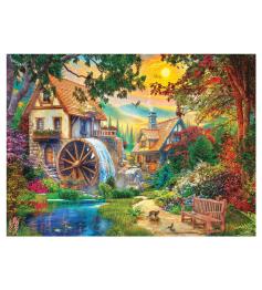Puzzle Anatolian Wassermühle Sonnenuntergang 4000 Teilen