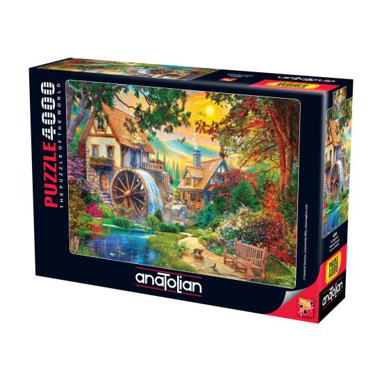 Puzzle Anatolian Wassermühle Sonnenuntergang 4000 Teilen