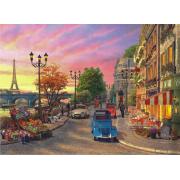 Anatolisches Puzzle Sonnenuntergang auf der Seine, Paris 1000 Te