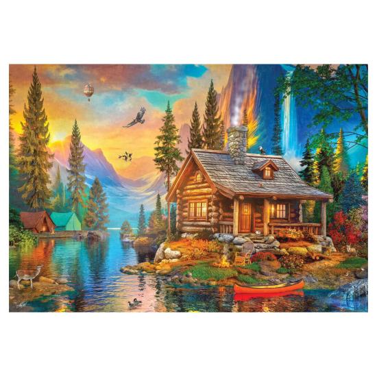 Puzzle Anatolian Sonnenuntergang Am Pine Mountain 2000 Teile