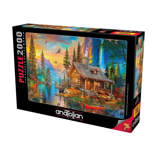 Puzzle Anatolian Sonnenuntergang Am Pine Mountain 2000 Teile