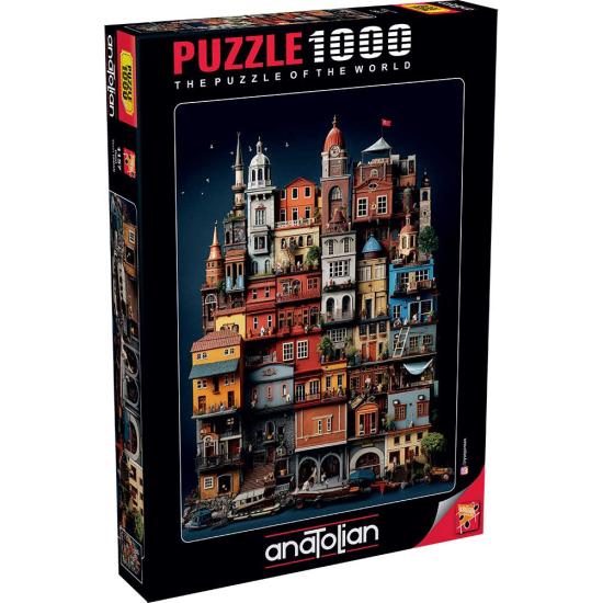 Anatolisches Balat-Puzzle mit 1000 Teilen Anatolisches Balat-Puzzle mit 1000 Teilen