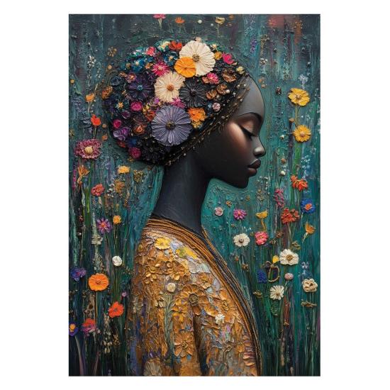 Puzzle Anatolian Hübsches Afrikanisches Mädchen 500 Teile