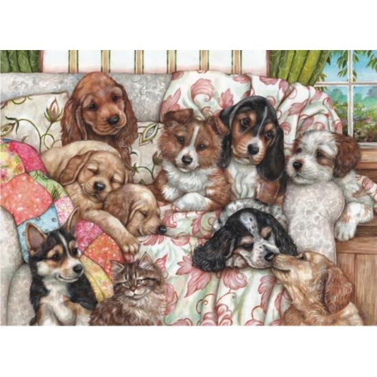 Anatolische Hundewelpen Puzzle 1000 Teile