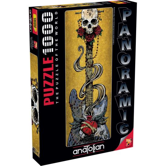 Anatolisches Totenkopf-Felspuzzle, 1000 Teile Panorama