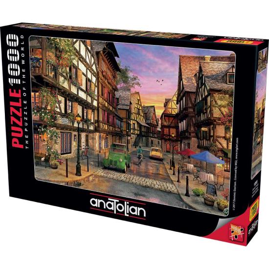 Anatolisches Puzzle Straße von Colmar, Frankreich 1000 Teile