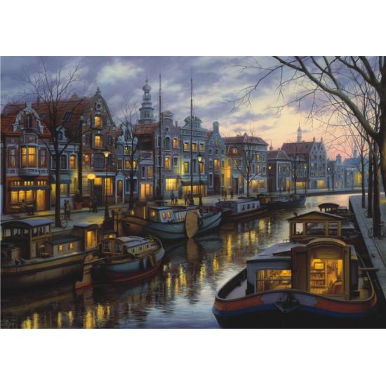 Anatolisches Amsterdamer Kanal-Puzzle 1500 Teile