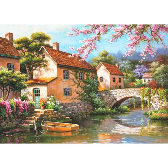 Anatolischer Canal de la Casa de Campo 1500-teiliges Puzzle