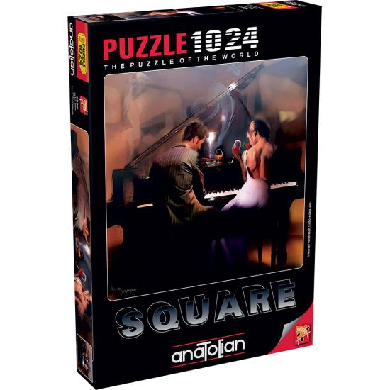 Anatolisches Puzzle „Liebeslied“, quadratisches Format, 1000 Tei