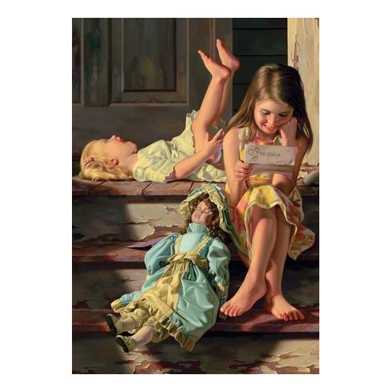 Anatolisches Puzzle Liebesbriefe mit 500 Teilen