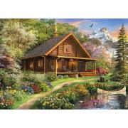 Anatolisches Landhaus-Puzzle aus Holz, 1500 Teile