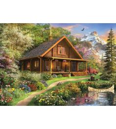 Anatolisches Landhaus-Puzzle aus Holz, 1500 Teile