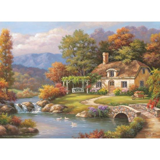 Anatolisches Puzzle „Landhaus am See“ 1000 Teile