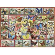 Anatolisches Schmetterlings-Collage-Puzzle 1000 Teile