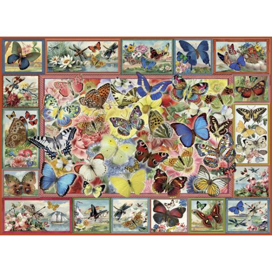 Anatolisches Schmetterlings-Collage-Puzzle 1000 Teile Anatolisches Schmetterlings-Collage-Puzzle 1000 Teile