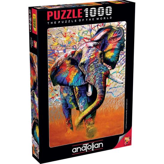 Anatolisches Puzzle Afrikanische Farben 1000 Teile