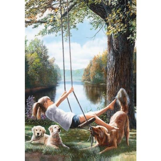 Anatolisches Puzzle Die Schaukel 500 Teile