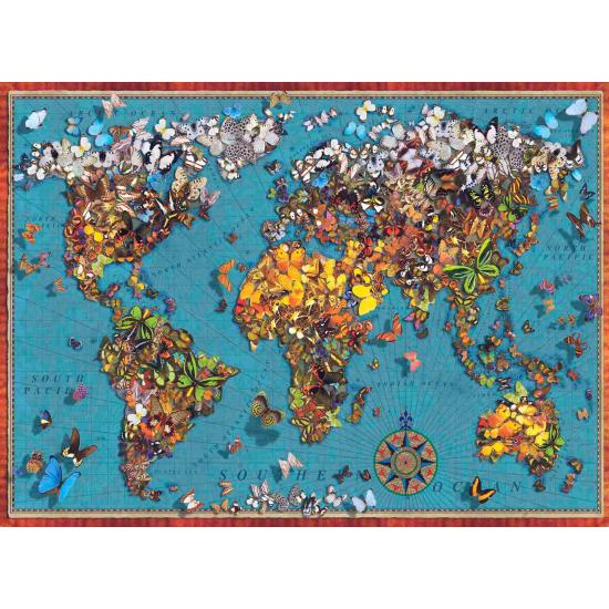 Anatolisches Puzzle Die Welt der Schmetterlinge 1000 Teile Anatolisches Puzzle Die Welt der Schmetterlinge 1000 Teile