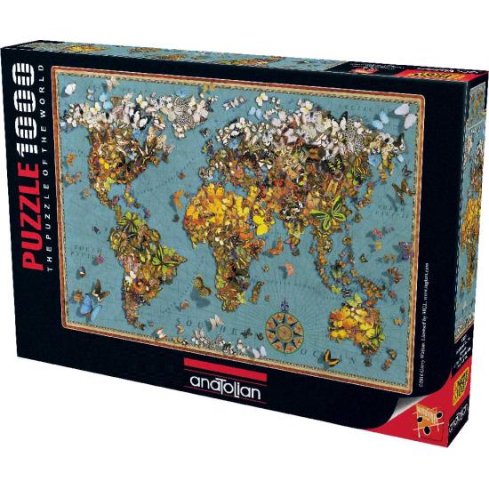 Anatolisches Puzzle Die Welt der Schmetterlinge 1000 Teile Anatolisches Puzzle Die Welt der Schmetterlinge 1000 Teile