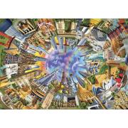 Anatolisches Puzzle Die Welt in 360 Grad mit 3000 Teilen