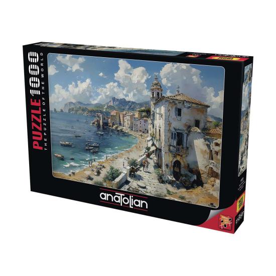 Puzzle Anatolian Das Dorf am Meer 1000 Teilen Puzzle Anatolian Das Dorf am Meer 1000 Teilen