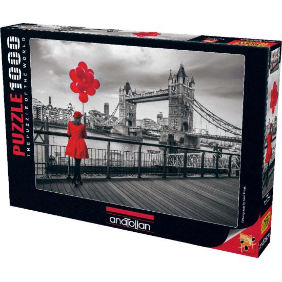 Anatolische Puzzle-Begegnung an der Tower Bridge 1000 Teile