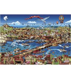 Anatolisches Puzzle Istanbul im Jahr 1895 mit 3000 Teilen