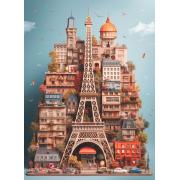 Puzzle Anatolian Eyfel mit 1000 Teilen