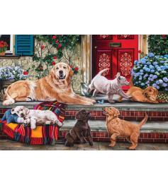 Anatolische Hundefamilie Puzzle 260 Teile