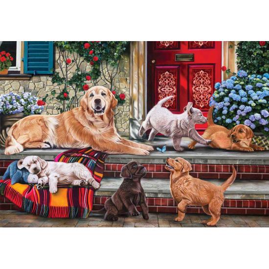 Anatolische Hundefamilie Puzzle 260 Teile