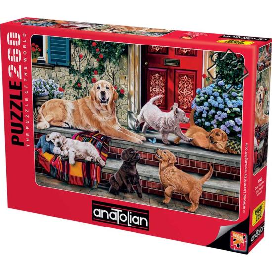 Anatolische Hundefamilie Puzzle 260 Teile