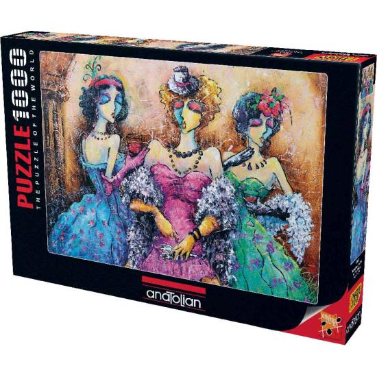 Anatolisches Frauenparty-Puzzle 1000 Teile