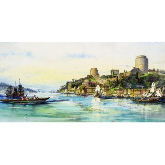 Anatolische Festung am Bosporus Puzzle 1500 Teile
