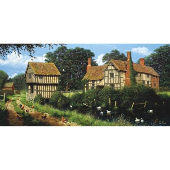 Anatolisches Puzzle „Hühner auf der Straße“ 1500 Teile