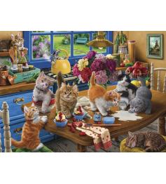 Anatolisches Puzzle Kätzchen in der Küche 1000 Teile